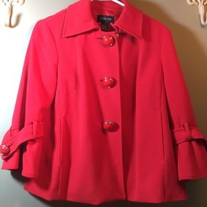 Red Blazer 1950s style